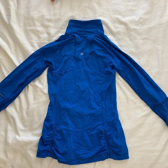 lululemon blue half zip - Picture 2 of 2